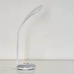 Hofstein Paphos Tischleuchte LED Weiß, 1-flammig, Farbwechsler -Leseleuchten Speichern paphos tischleuchte h3326404 24