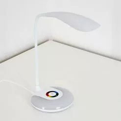 Hofstein Paphos Tischleuchte LED Weiß, 1-flammig, Farbwechsler -Leseleuchten Speichern paphos tischleuchte h3326404 5