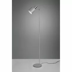 Reality Adam Stehleuchte Chrom, Grau, 1-flammig