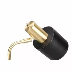 Reality Adam Stehleuchte Schwarz, Gold, 1-flammig -Leseleuchten Speichern reality adam stehleuchte r41041080 3