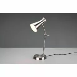 Reality Enzo Tischleuchte Nickel-Matt, 1-flammig -Leseleuchten Speichern reality enzo tischleuchte r50781007 7