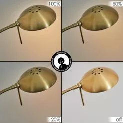 Hofstein Rom Stehleuchte Messing, 2-flammig -Leseleuchten Speichern rom stehleuchte h3552490 2