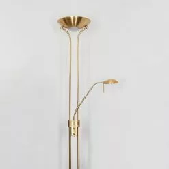 Hofstein Rom Stehleuchte Messing, 2-flammig -Leseleuchten Speichern rom stehleuchte h3552490 7