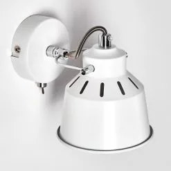 Hofstein Safari Wandleuchte Wei&szlig;, 1-flammig -Leseleuchten Speichern safari wandleuchte h3012826 do4 25