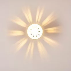 Hofstein Safari Wandleuchte Wei&szlig;, 1-flammig -Leseleuchten Speichern safari wandleuchte h3012826 do4 9