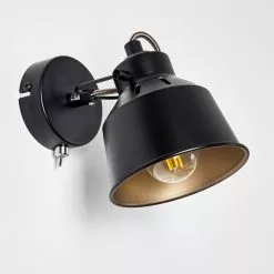 Hofstein Safari Wandleuchte Schwarz, 1-flammig -Leseleuchten Speichern safari wandleuchte h3012864 do4 29