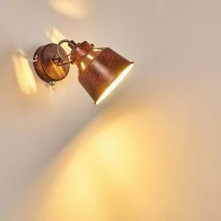 Hofstein Safari Wandleuchte Rostfarben, 1-flammig -Leseleuchten Speichern safari wandleuchte h3012918 do4 6