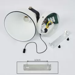 Hofstein Selki Wandleuchte Schwarz, Weiß, 1-flammig 16 Hofstein Selki Wandleuchte Schwarz, Weiß, 1-flammig -Leseleuchten Speichern selki wandleuchte h3018927 4