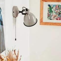 Hofstein Selki Wandleuchte Schwarz, Grau, 1-flammig -Leseleuchten Speichern selki wandleuchte h3018934 9