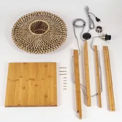 Hofstein Shelbourne Stehleuchte Naturfarben, 1-flammig -Leseleuchten Speichern shelbourne stehleuchte h3608869 4