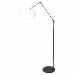 Steinhauer Prestige Chic Stehleuchte Schwarz, 1-flammig