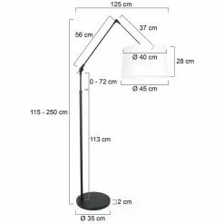 Steinhauer Prestige Chic Stehleuchte Schwarz, 1-flammig -Leseleuchten Speichern steinhauer prestige chic stehleuchte 8183zw 4
