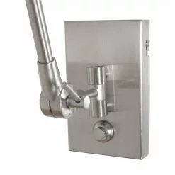 Steinhauer Prestige Chic Wandleuchte Stahl geb&uuml;rstet, 1-flammig -Leseleuchten Speichern steinhauer prestige chic wandleuchte 8106st 7