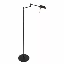 Steinhauer Retina Stehleuchte LED Schwarz, 1-flammig