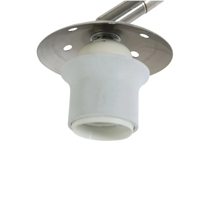 Steinhauer Sparkled Light Stehleuchte Stahl gebürstet, 1-flammig 2 Steinhauer Sparkled Light Stehleuchte Stahl gebürstet, 1-flammig – Bild 2