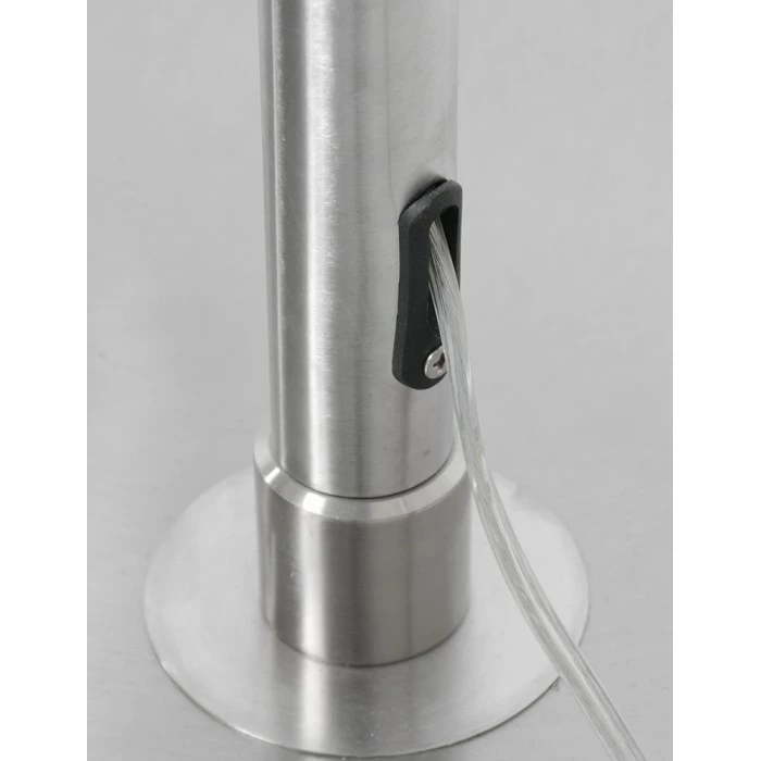 Steinhauer Sparkled Light Stehleuchte Stahl gebürstet, 1-flammig 8 Steinhauer Sparkled Light Stehleuchte Stahl gebürstet, 1-flammig – Bild 8