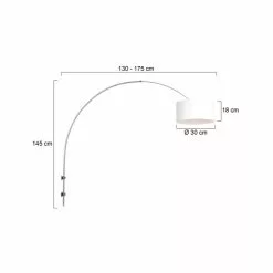 Steinhauer Sparkled Light Wandleuchte Stahl geb&uuml;rstet, 1-flammig -Leseleuchten Speichern steinhauer sparkled light wandleuchte 8144st 5