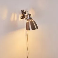 Hofstein Stranderott Klemmleuchte Edelstahl, 1-flammig -Leseleuchten Speichern stranderott klemmleuchte h3288887 do1 17