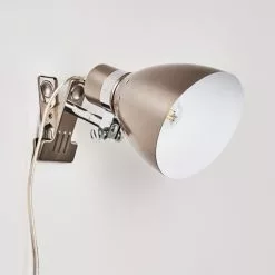 Hofstein Stranderott Klemmleuchte Edelstahl, 1-flammig -Leseleuchten Speichern stranderott klemmleuchte h3288887 do1 18