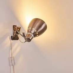 Hofstein Stranderott Klemmleuchte Edelstahl, 1-flammig -Leseleuchten Speichern stranderott klemmleuchte h3288887 do1 6