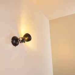 Hofstein Tina Wandleuchte Schwarz, 1-flammig -Leseleuchten Speichern tina wandleuchte h3013069 do4 7