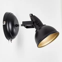 Hofstein Tina Wandleuchte Schwarz, 1-flammig -Leseleuchten Speichern tina wandleuchte h3013069 do4 8