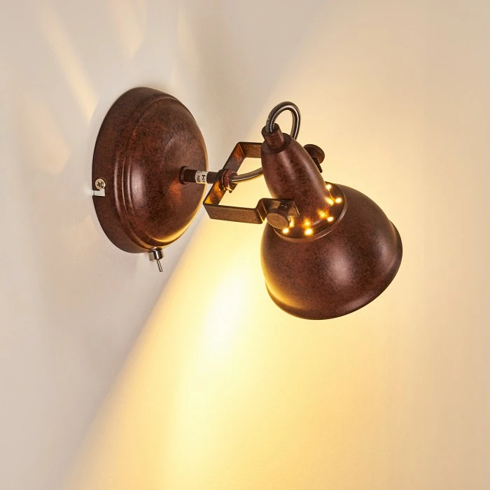 Hofstein Tina Wandleuchte Rostfarben, 1-flammig 22 Hofstein Tina Wandleuchte Rostfarben, 1-flammig – Bild 22