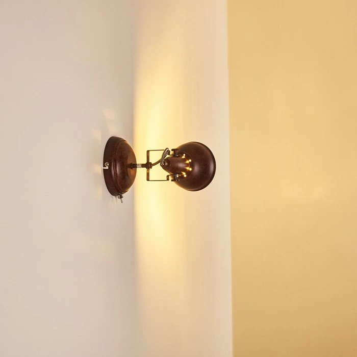 Hofstein Tina Wandleuchte Rostfarben, 1-flammig 23 Hofstein Tina Wandleuchte Rostfarben, 1-flammig – Bild 23