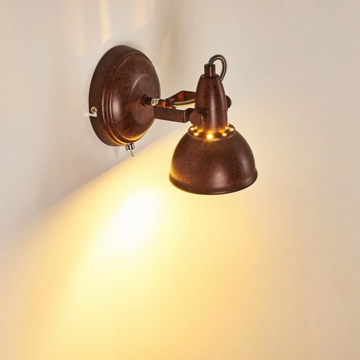 Hofstein Tina Wandleuchte Rostfarben, 1-flammig 27 Hofstein Tina Wandleuchte Rostfarben, 1-flammig – Bild 27