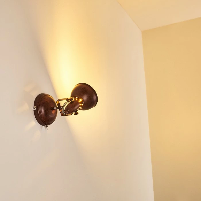 Hofstein Tina Wandleuchte Rostfarben, 1-flammig 8 Hofstein Tina Wandleuchte Rostfarben, 1-flammig – Bild 8