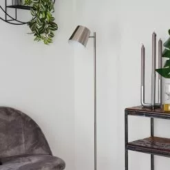 Hofstein Tontolos Stehleuchte LED Nickel-Matt, 1-flammig -Leseleuchten Speichern tontolos stehleuchte h3385388 7