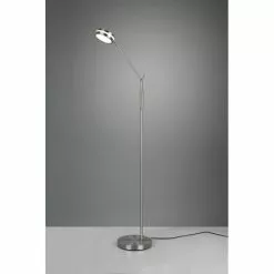 Trio Leuchten Franklin Stehleuchte LED Nickel-Matt, 1-flammig -Leseleuchten Speichern trio leuchten franklin stehleuchte 426510107 8