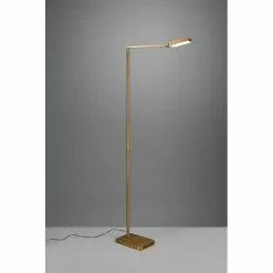 Trio Leuchten Trio Pavia Stehleuchte LED Altmessing, 1-flammig