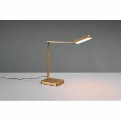 Trio Leuchten Trio Pavia Tischleuchte LED Altmessing, 1-flammig