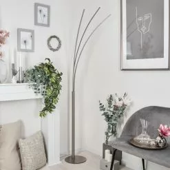 Hofstein Uttorp Stehleuchte LED Nickel-Matt, 3-flammig -Leseleuchten Speichern uttorp stehleuchte h3552407 8