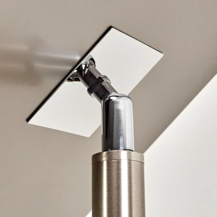 Hofstein Veteli Deckenfluter LED Edelstahl, 2-flammig 11 Hofstein Veteli Deckenfluter LED Edelstahl, 2-flammig – Bild 11