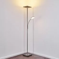 Hofstein Veteli Deckenfluter LED Edelstahl, 2-flammig 50 Hofstein Veteli Deckenfluter LED Edelstahl, 2-flammig -Leseleuchten Speichern veteli deckenfluter h3274576 17