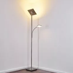 Hofstein Veteli Deckenfluter LED Edelstahl, 2-flammig 41 Hofstein Veteli Deckenfluter LED Edelstahl, 2-flammig -Leseleuchten Speichern veteli deckenfluter h3274576 8