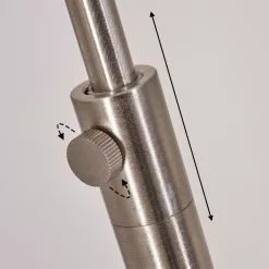 Hofstein Wiby Stehleuchte Nickel-Matt, 1-flammig -Leseleuchten Speichern wiby stehleuchte h3536476 5