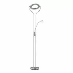 Wofi Leuchten Wofi REMY Standleuchte LED Nickel-Matt, 2-flammig -Leseleuchten Speichern wofi remy standleuchte 307302646000 3