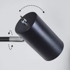 Hofstein Zuoz Tischleuchte Chrom, Schwarz, 1-flammig -Leseleuchten Speichern zuoz tischleuchte h3536094 2