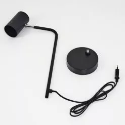 Hofstein Zuoz Tischleuchte Chrom, Schwarz, 1-flammig -Leseleuchten Speichern zuoz tischleuchte h3536094 4