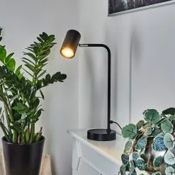 Hofstein Zuoz Tischleuchte Chrom, Schwarz, 1-flammig -Leseleuchten Speichern zuoz tischleuchte h3536094 8